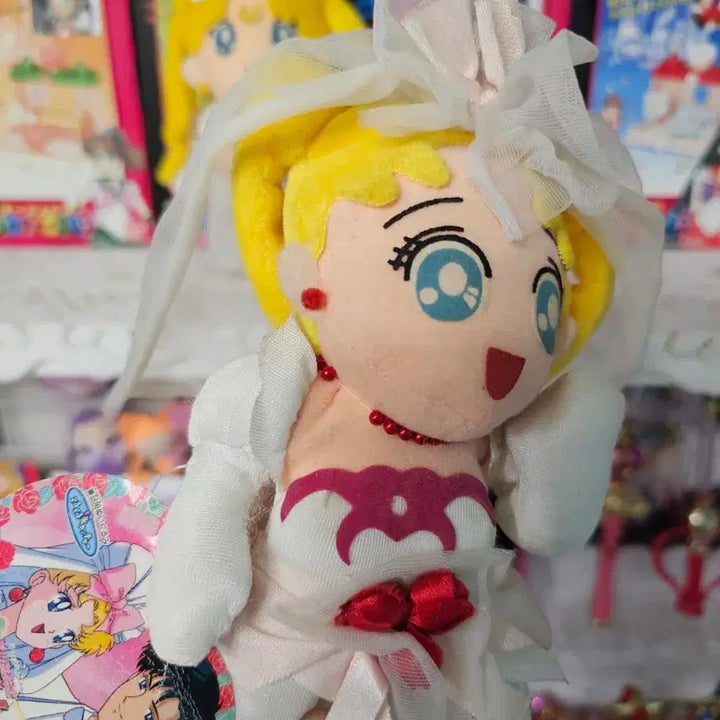 [BUNJANG] Sailor Moon Serenity &amp; Wedding Doll Set (1994 Banpresto) / [택있음] 고전 빈티지 인형 세일러문 세레니티, 웨딩 인형 2개 세트