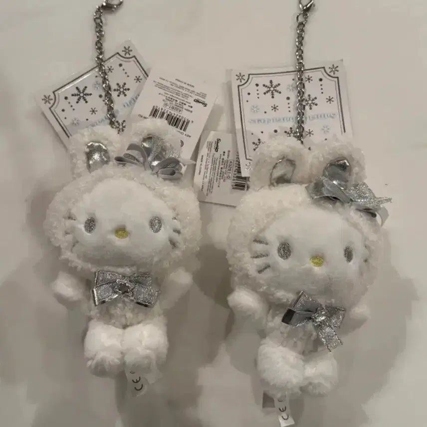 [SOLD OUT] 산리오 스노우래빗 키티 인형 키링