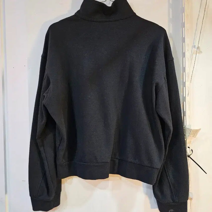 [BUNJANG] NEPA Black Half-Zip Sweatshirt / <만원빈티지> LEPA 네파 블랙 하프집업 맨투맨