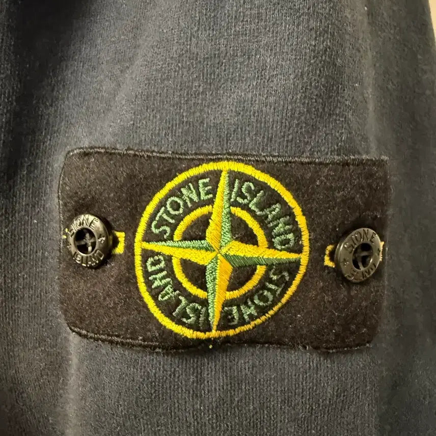 [BUNJANG] Stone Island Navy XL Sweatshirt / 스톤아일랜드 맨투맨 네이비 XL