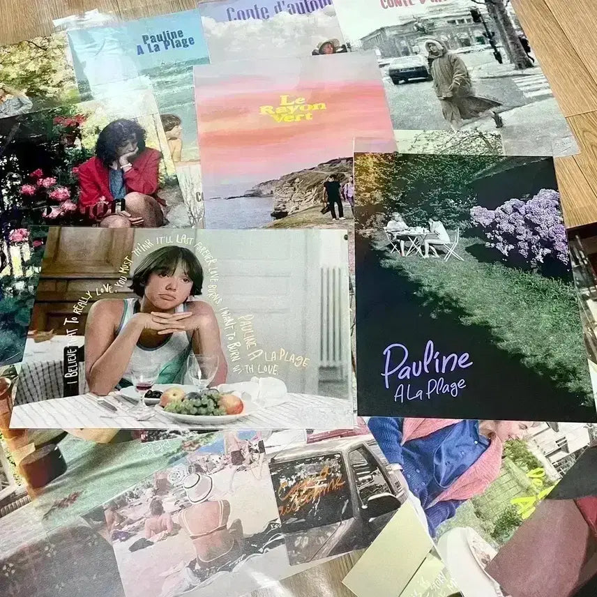 [BUNJANG] Eric Rohmer Movie Poster and Tickets / 내여자친구의남자친구 A3 포스터 에릭로메르 영화 녹색광선 해변의폴린 티켓