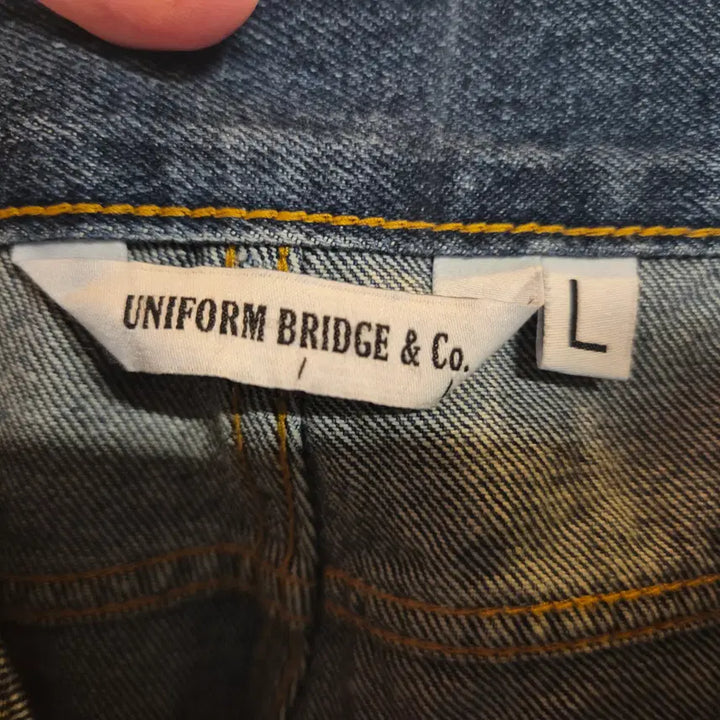 [BUNJANG] Uniform Bridge Blue Shorts 32 / 유니폼브릿지 청 반바지 32 (번633