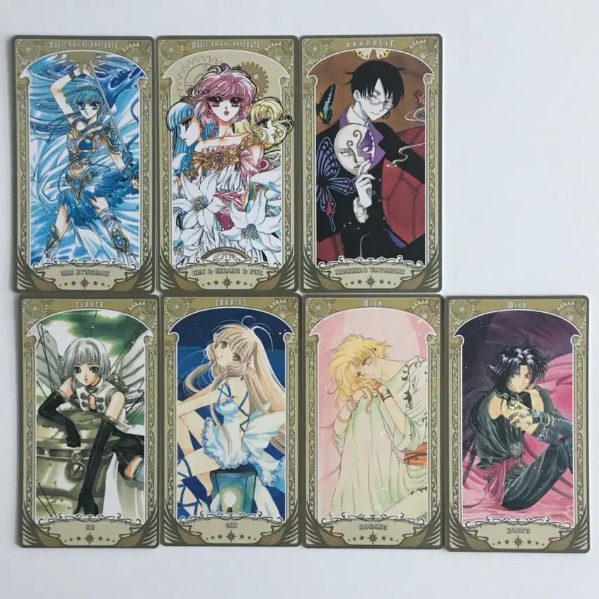 [BUNJANG] Clamp Exhibition Arcana Card Set (7 Cards) / 클램프전 아르카나 카드 7장 일괄