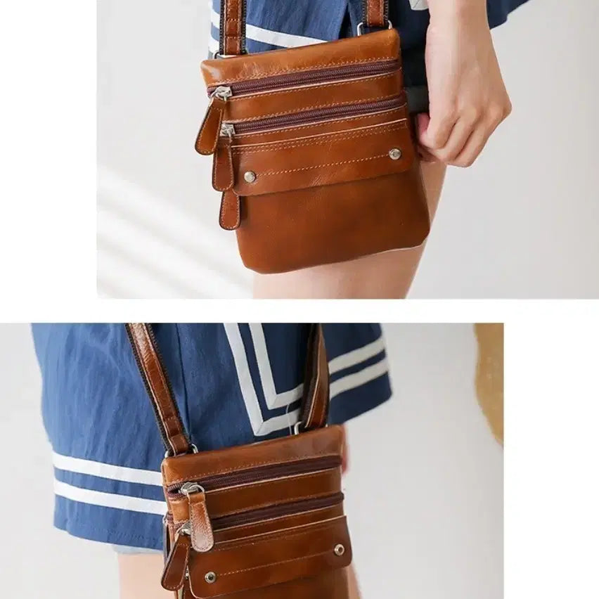 [BUNJANG] Natural Cowhide Mini Bag / 천연소가죽 미니백(새것)