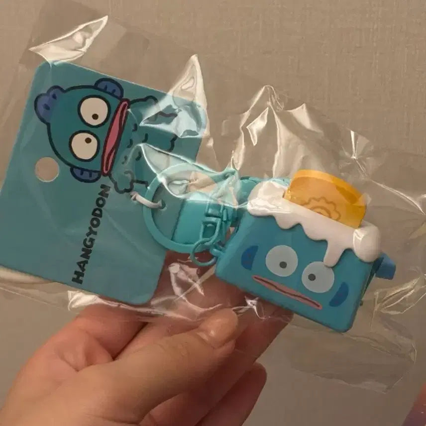 [BUNJANG] Sanrio Hangyodon Toaster Keyring (Sealed) / 새상품 산리오 한교동 토스터 키링 미개봉
