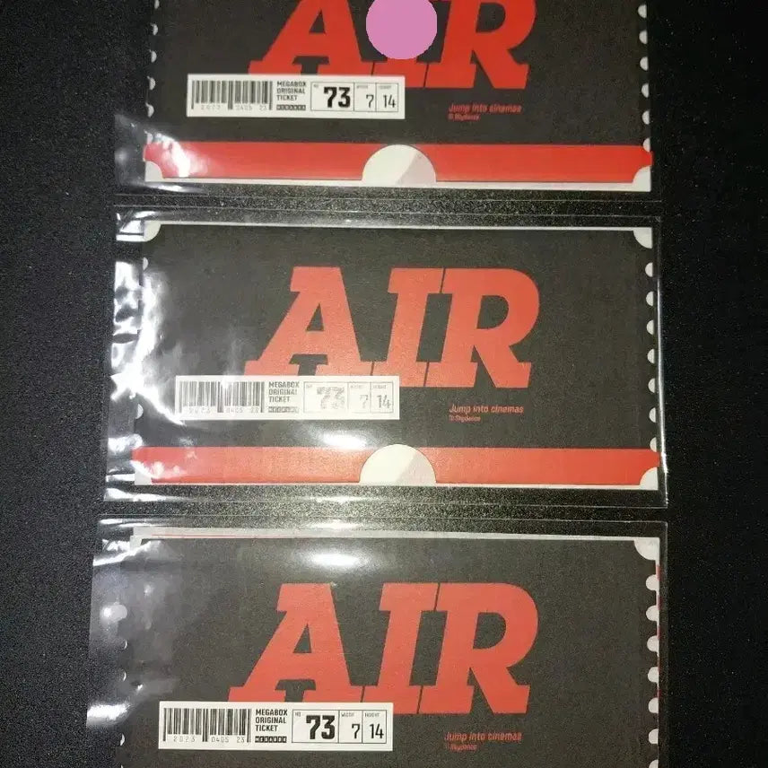 [BUNJANG] Air Original Ticket (Ben Affleck x Matt Damon) / (쵸특가!!!!) *에어* 오리지널 티켓 (벤 애플렉x맷 데이먼)