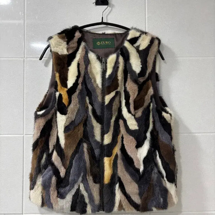 [BUNJANG] Euro Mink Vest / 유로밍크 베스트