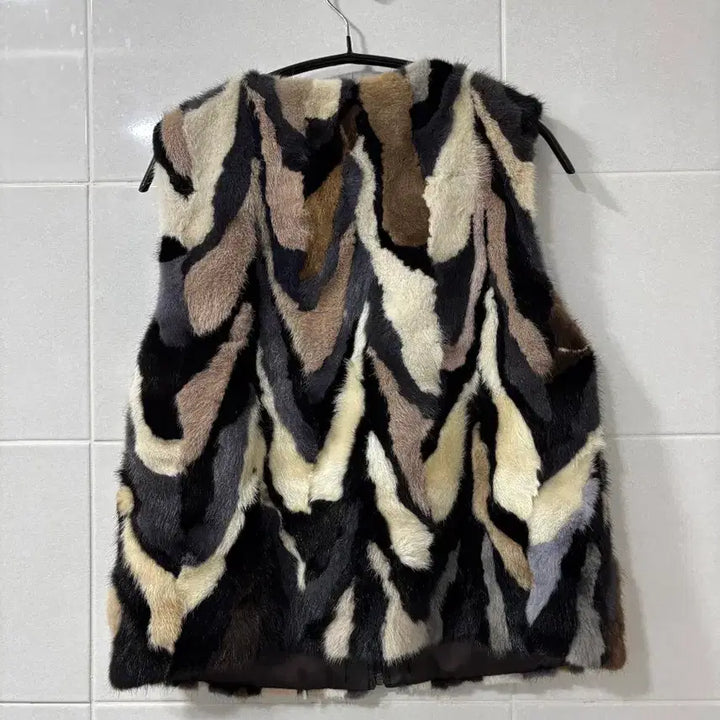[BUNJANG] Euro Mink Vest / 유로밍크 베스트