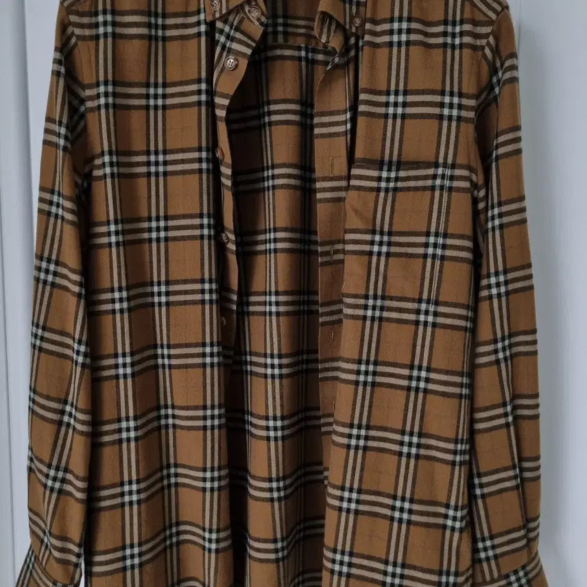 [BUNJANG] Burberry Pattern Shirt / 새상품급 백화점판 버버리 패턴 셔츠 l
