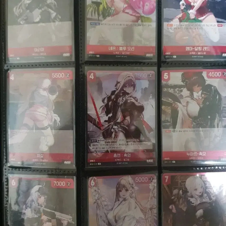 [BUNJANG] Niche Nibel Arena BT01 1st Edition Complete Set with Card Binder / 니케 BT01 니벨아레나 1탄 카드 전종 ( 카드바인더 포함 )