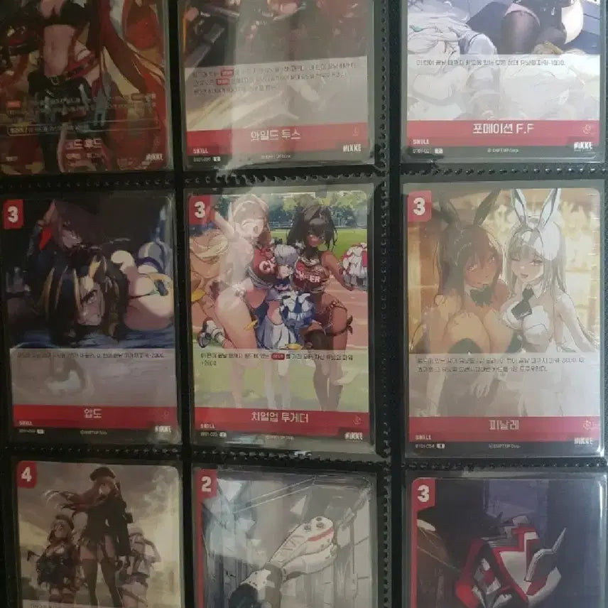 [BUNJANG] Niche Nibel Arena BT01 1st Edition Complete Set with Card Binder / 니케 BT01 니벨아레나 1탄 카드 전종 ( 카드바인더 포함 )