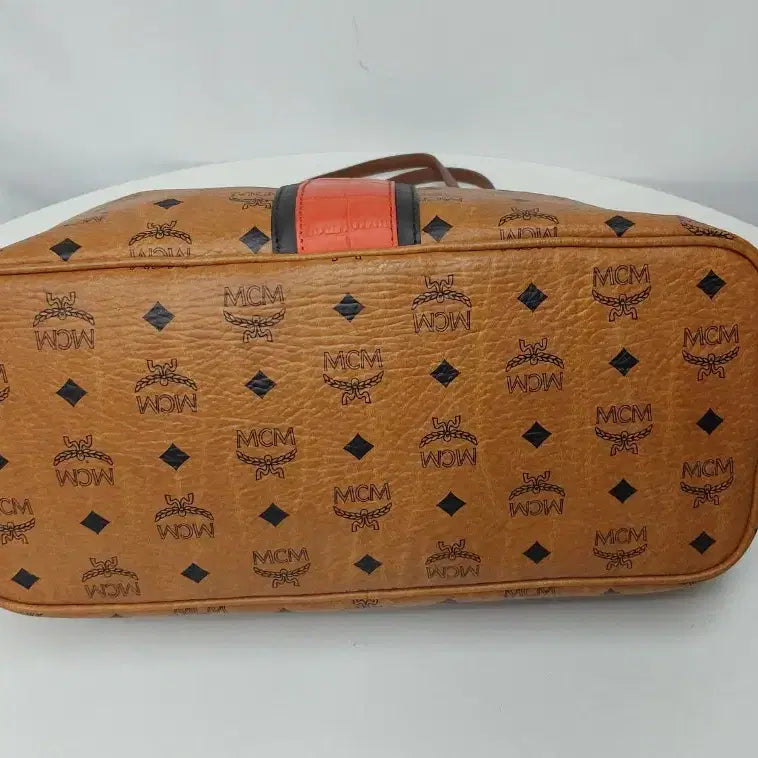 [BUNJANG] 정품 MCM 비세토스 오렌지 포인트 숄더백 / 정품 MCM 비세토스 오렌지 포인트 숄더백