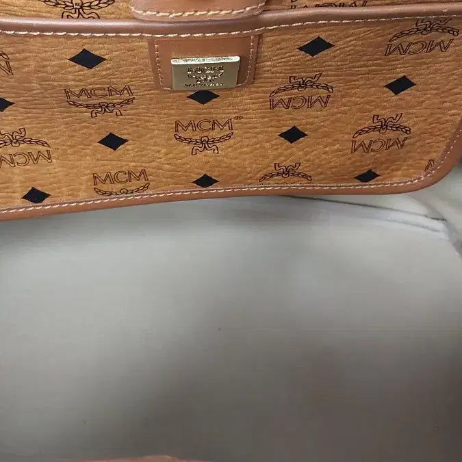 [BUNJANG] 정품 MCM 비세토스 오렌지 포인트 숄더백 / 정품 MCM 비세토스 오렌지 포인트 숄더백