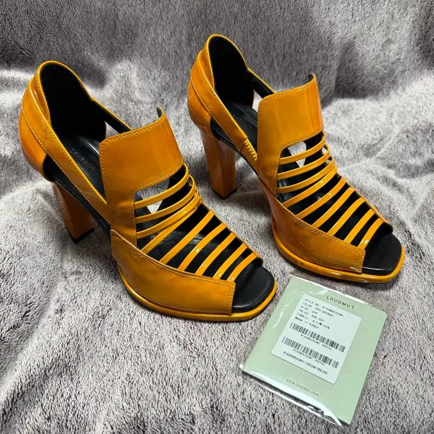 [BUNJANG] LOUDMUT Genuine Leather High Heels 10cm / 소가죽 하이힐 10cm-미사용