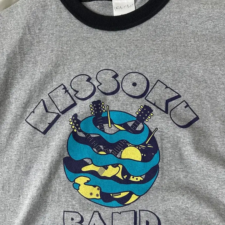 [BUNJANG] Bocchi the Rock! Ringer T-Shirt (M) / 봇치더록 링거티셔츠 반팔 굿즈