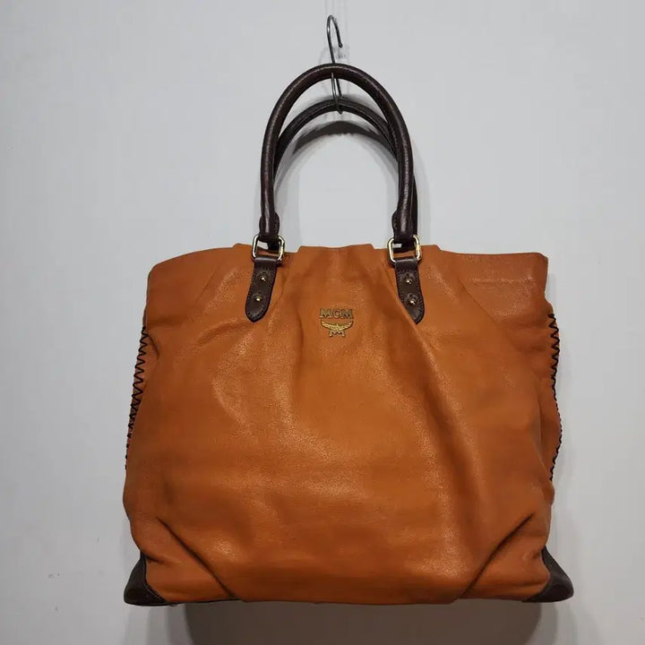 [BUNJANG] MCM Mina Leather Tote Bag / 엠씨엠 MCM 미나 가죽 토트백 가방