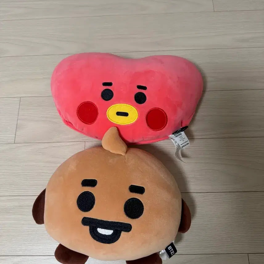 [BUNJANG] BT21 타타/쿠키 봉제인형 쿠션 일괄 / BT21 타타/쿠키 봉제인형 쿠션 일괄