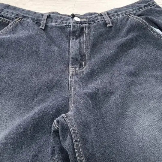 [BUNJANG] Wecanders Racing Denim Pants XL (Black Denim) / 위캔더스 레이싱 데님 팬츠 xl(흑청)