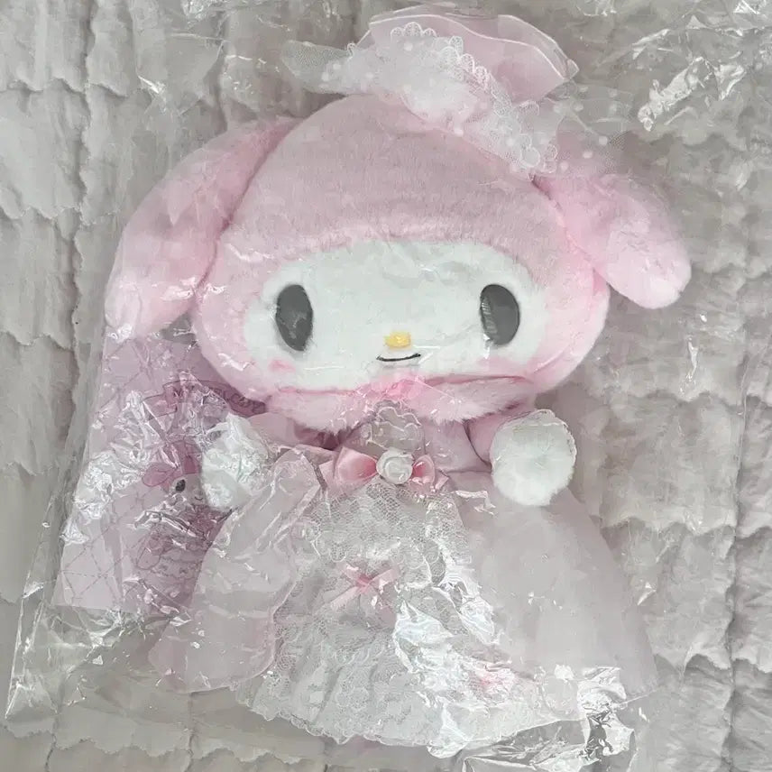 [BUNJANG] Lady My Melody Pen Case Plush Doll / 레이디 마이멜로디 펜케이스 필통 누이 인형 판매합니다.