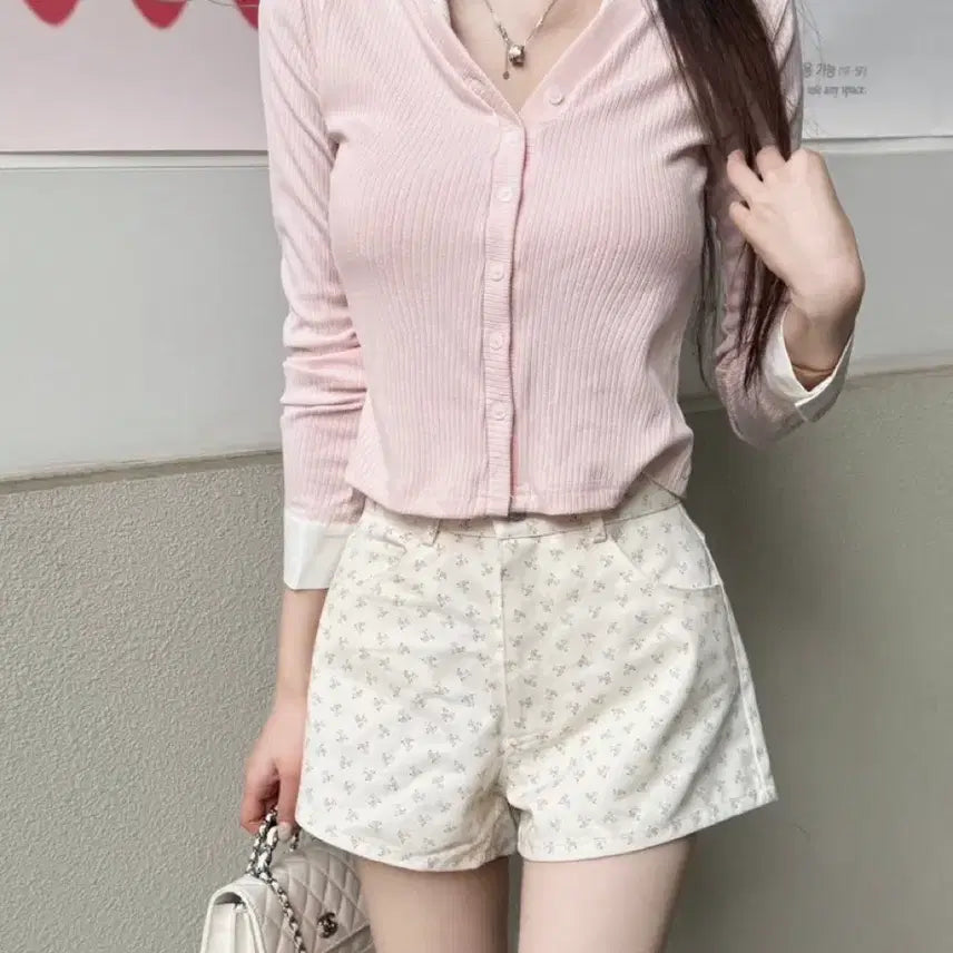 [BUNJANG] Flower Pattern Shorts / 플라워반바지