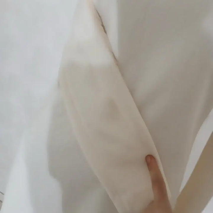 [BUNJANG] 산드로 소매 쉬폰 원피스 / 산드로 소매 쉬폰 원피스