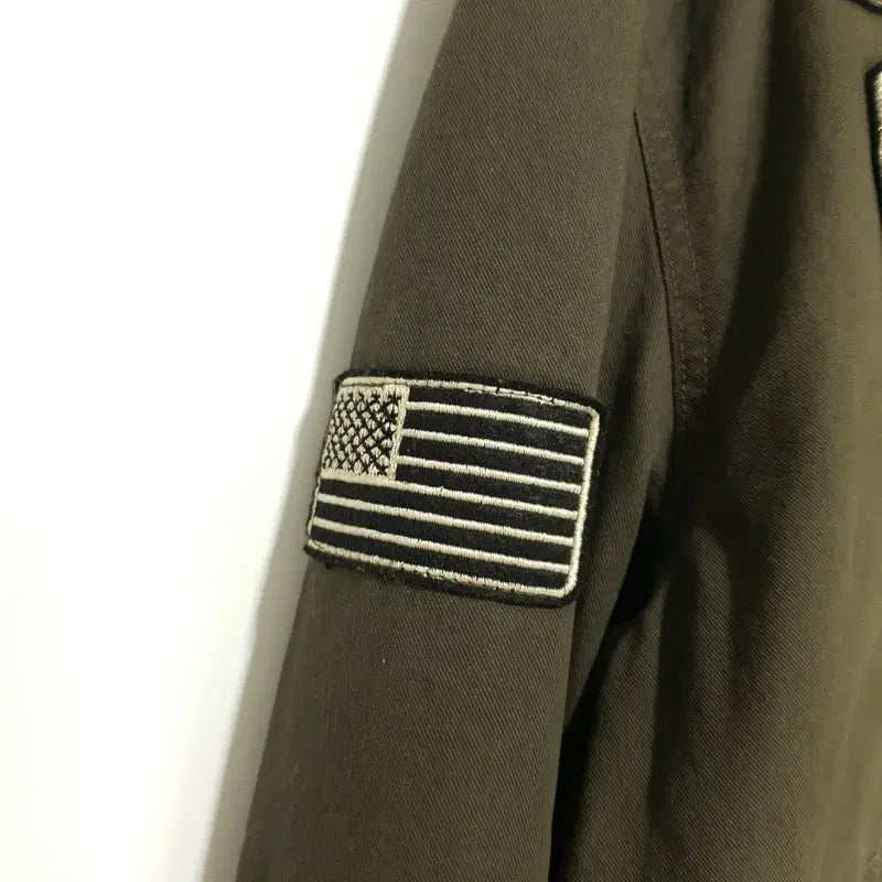 [BUNJANG] H.O ,NIAO 밀리터리 항공 자켓 4XL_i3423 / H.O ,NIAO 밀리터리 항공 자켓 4XL_i3423