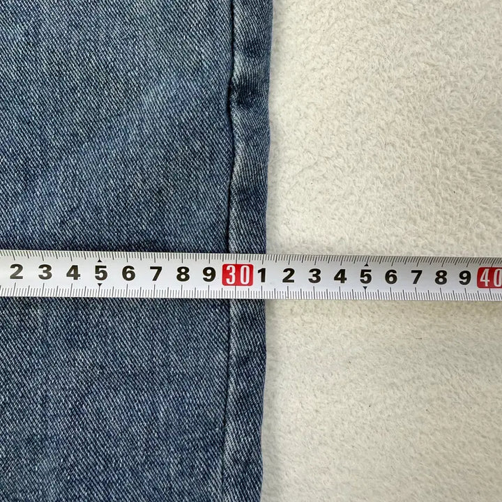 [BUNJANG] S 빈티지 핀턱 디테일 데님팬츠 0423T / S 빈티지 핀턱 디테일 데님팬츠 0423T