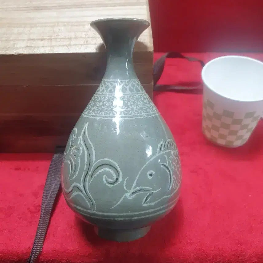 [SOLD OUT] 녹청자어문 도자.