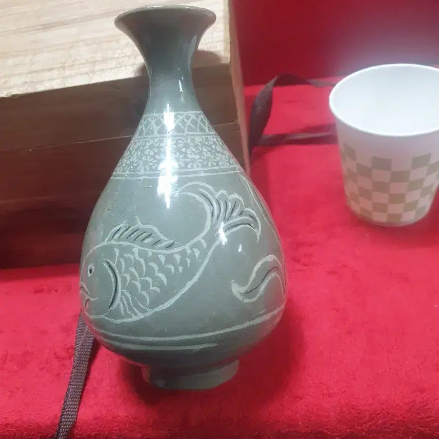 [SOLD OUT] 녹청자어문 도자.