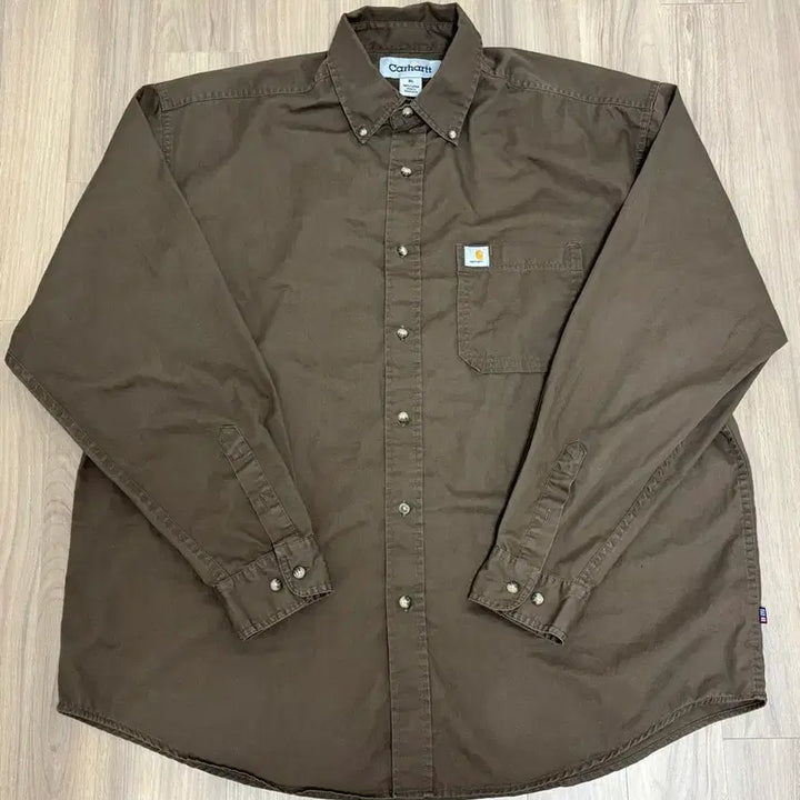 [SOLD OUT] 칼하트 셔츠 XL 브라운