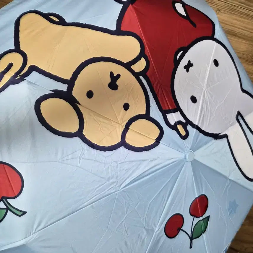 [BUNJANG] 미피 캐릭터 우산 하늘색 새상품 / 미피 캐릭터 우산 하늘색 새상품