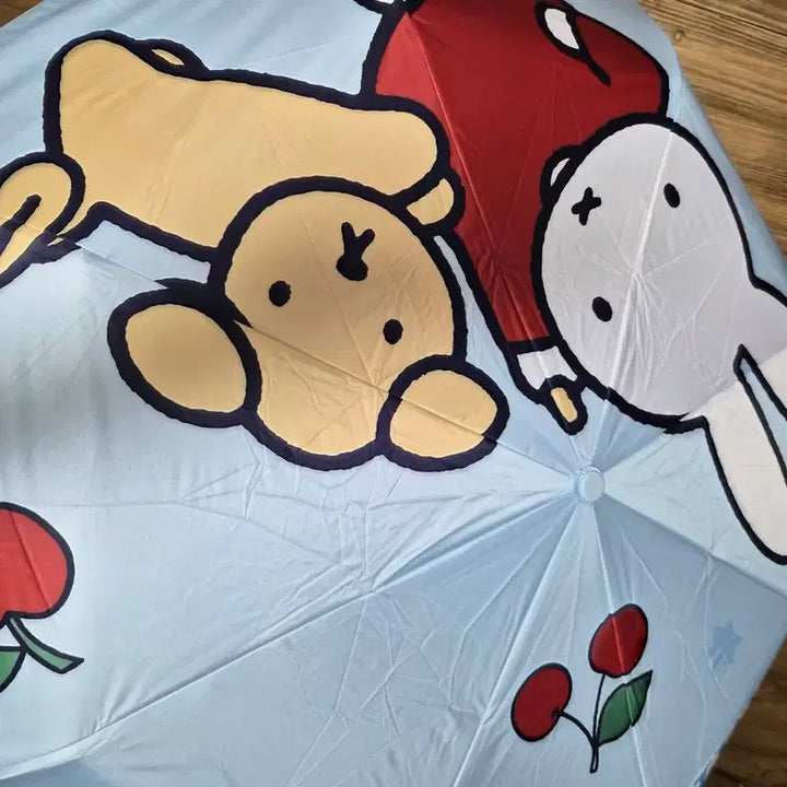 [BUNJANG] 미피 캐릭터 우산 하늘색 새상품 / 미피 캐릭터 우산 하늘색 새상품