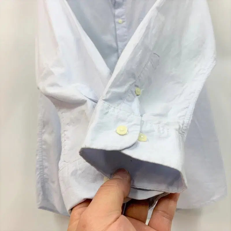 [BUNJANG] BEAMS HEART 빔스하트 시보리카라배색 셔츠 남방 C840 / BEAMS HEART 빔스하트 시보리카라배색 셔츠 남방 C840