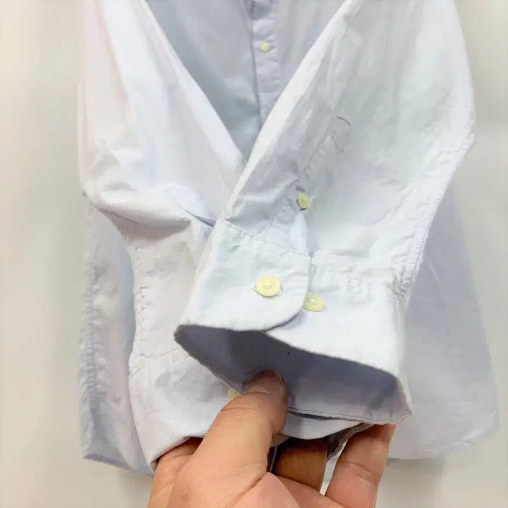 [BUNJANG] BEAMS HEART 빔스하트 시보리카라배색 셔츠 남방 C840 / BEAMS HEART 빔스하트 시보리카라배색 셔츠 남방 C840