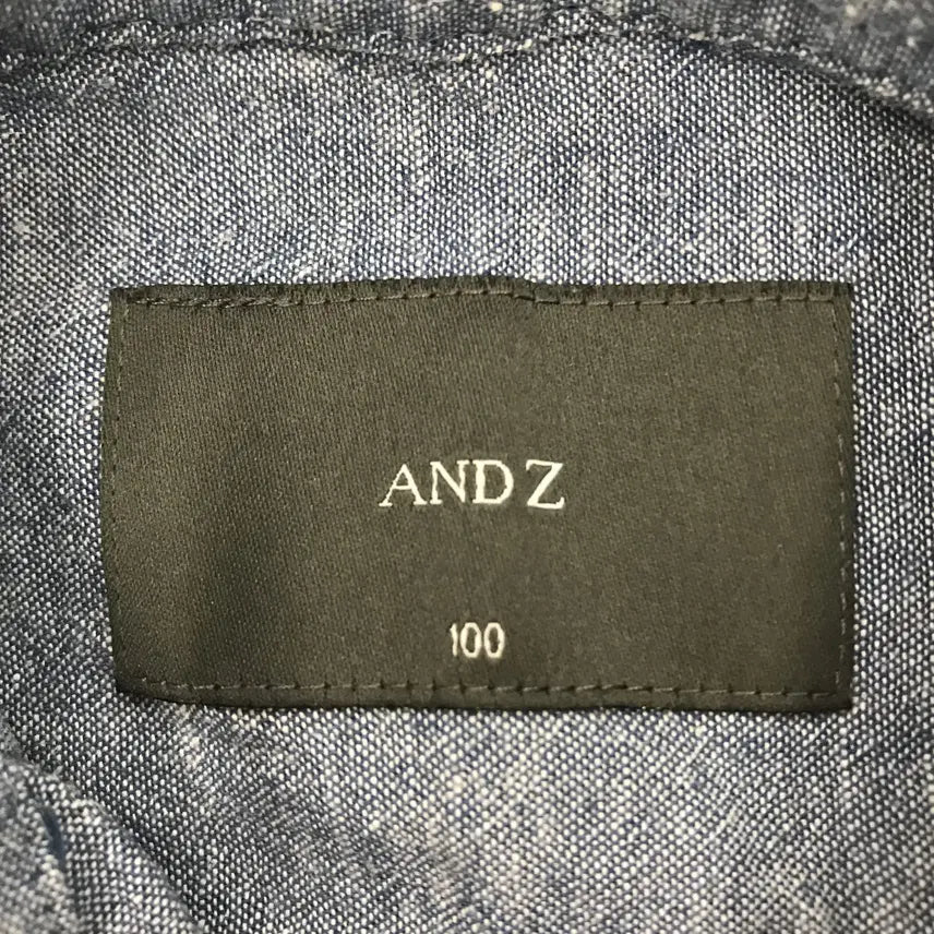 [BUNJANG] ANDZ 앤드지 린넨혼방 반팔셔츠 [100] / ANDZ 앤드지 린넨혼방 반팔셔츠 [100]