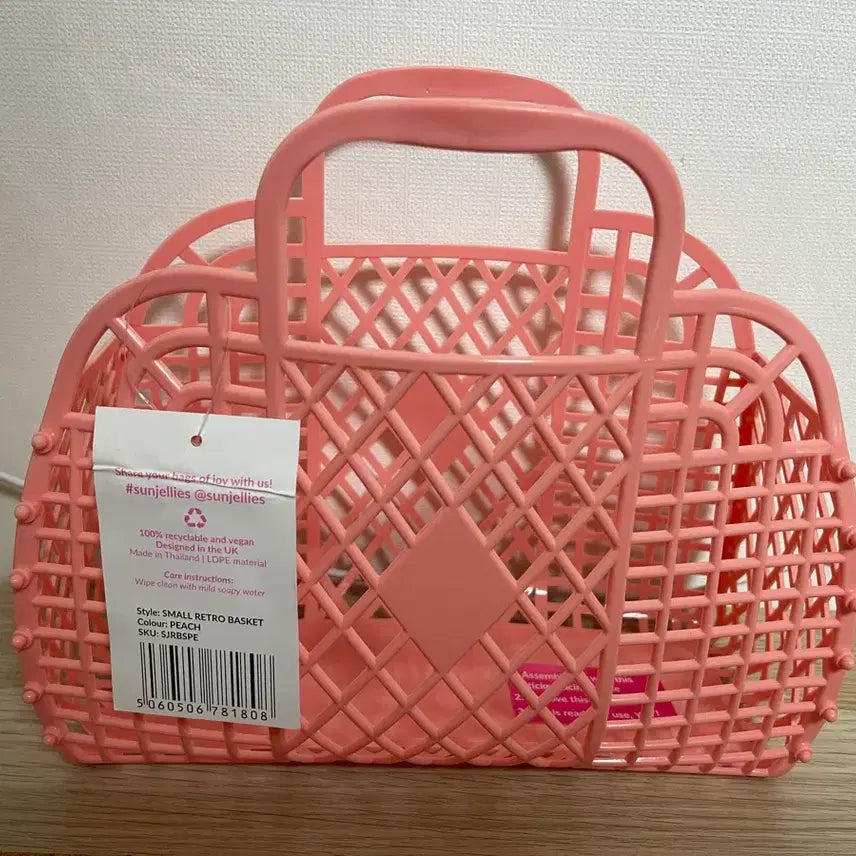 [BUNJANG] Sun Jellies Small Peach Handbag / 썬젤리백 스몰 피치