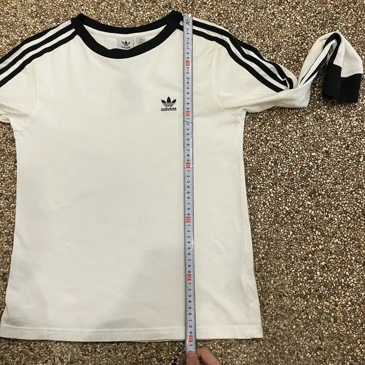[BUNJANG] Adidas Three Stripes Long Sleeve White / 297 아디다스 삼선 롱슬리브 화이트