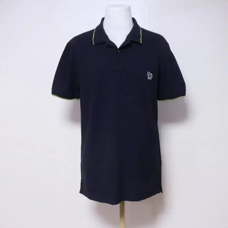 [SOLD OUT] 폴스미스 남성100 네이비 반팔 티셔츠 (6)