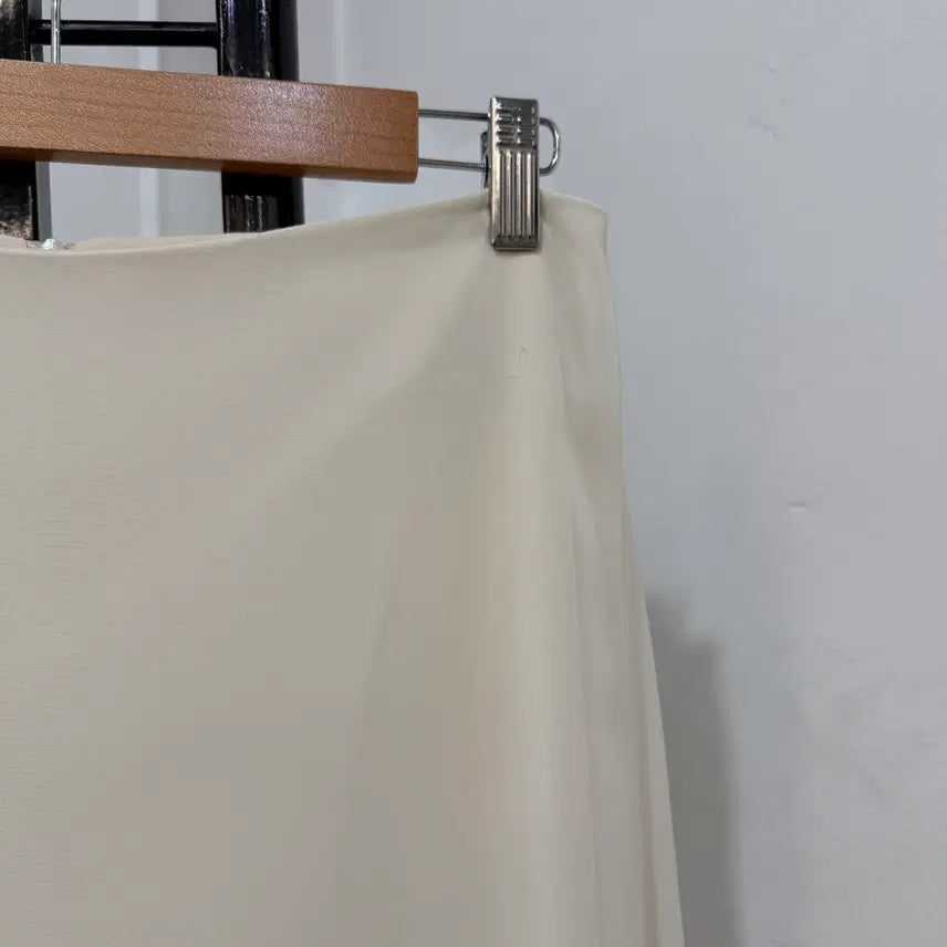[SOLD OUT] (M)아이보리 쉬폰 롱치마 롱스커트 4460