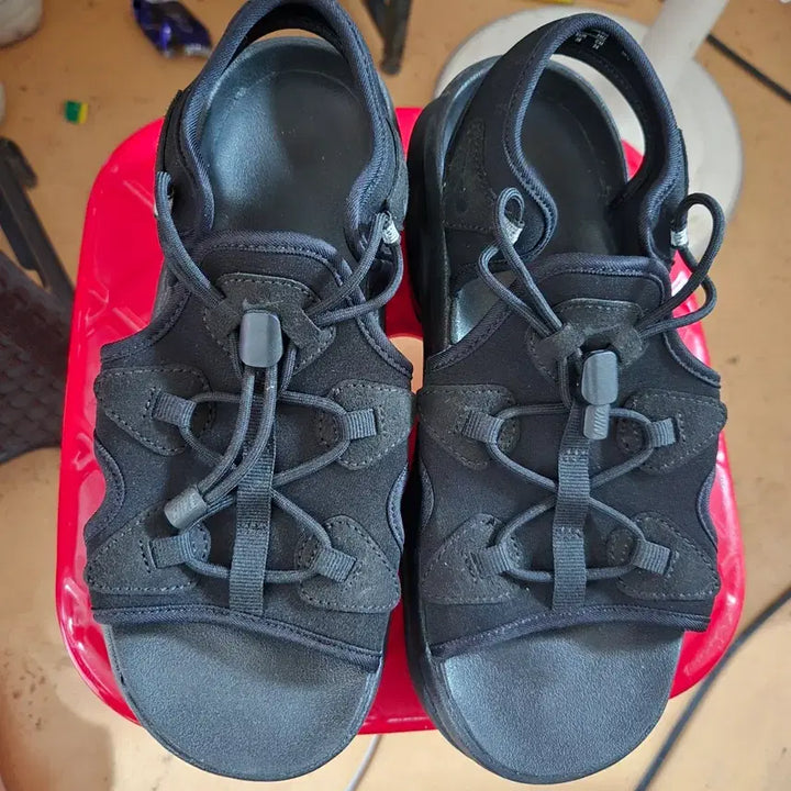 [BUNJANG] Nike Black Strap Sandals / 나이키 블랙 스트랩 샌들