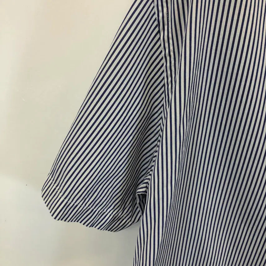 [SOLD OUT] 빈폴 자수로고 스트라이프 반팔셔츠 110