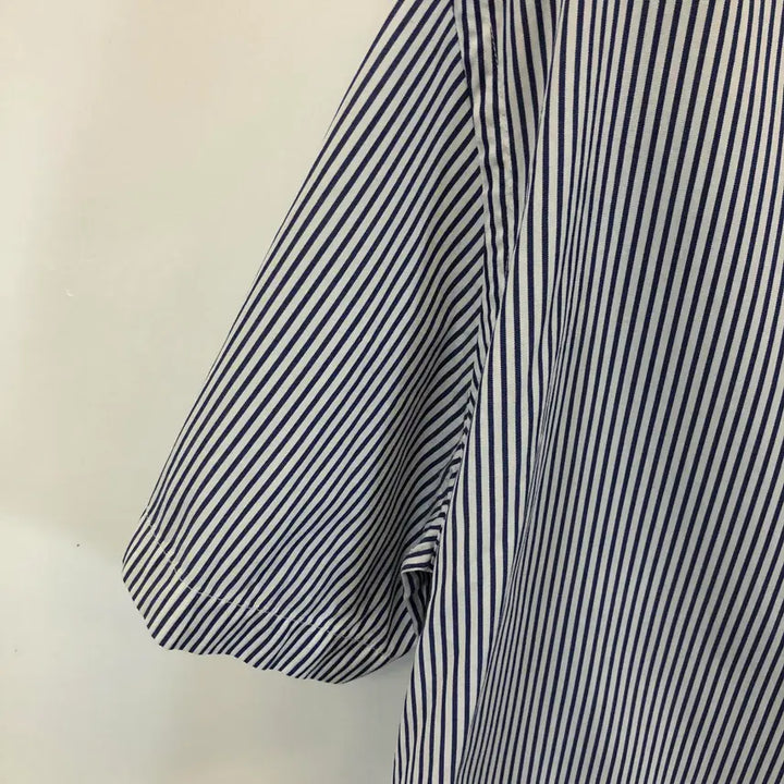 [SOLD OUT] 빈폴 자수로고 스트라이프 반팔셔츠 110