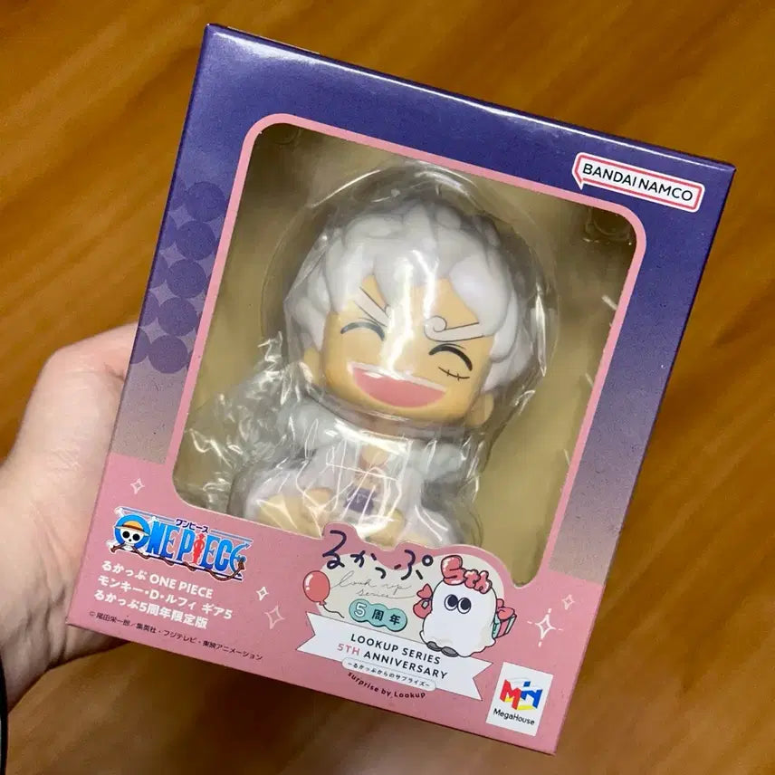 [BUNJANG] 미개봉) 원피스 니카 루피 룩업 5주년 한정판 메가하우스 룩업 피규어 / 미개봉) 원피스 니카 루피 룩업 5주년 한정판 메가하우스 룩업 피규어