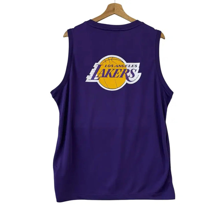 [BUNJANG] NBA 레이커스 퍼플 매쉬 나시 M 정품 / NBA 레이커스 퍼플 매쉬 나시 M 정품