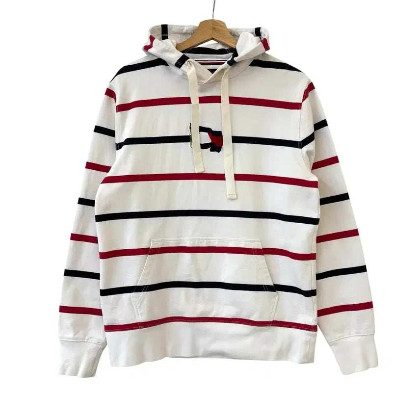 [SOLD OUT] 타미힐피거 스트라이프 웨이브 플래그 후디 L 정품