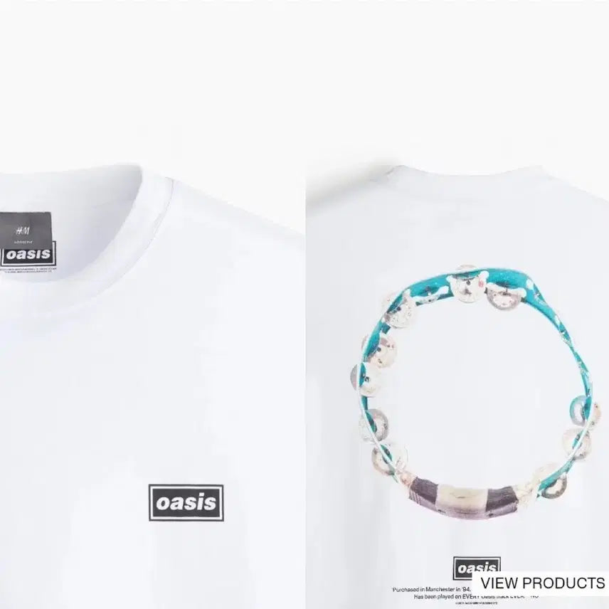 [BUNJANG] 미개봉신품) 오아시스 x h&amp;m 루즈핏 티셔츠 L / 미개봉신품) 오아시스 x h&amp;m 루즈핏 티셔츠 L