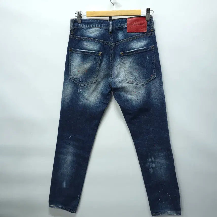 [BUNJANG] Dsquared2 Painting Wash Jeans / 디스퀘어드2 페인팅덧댐 워싱진 ( 30/46 )