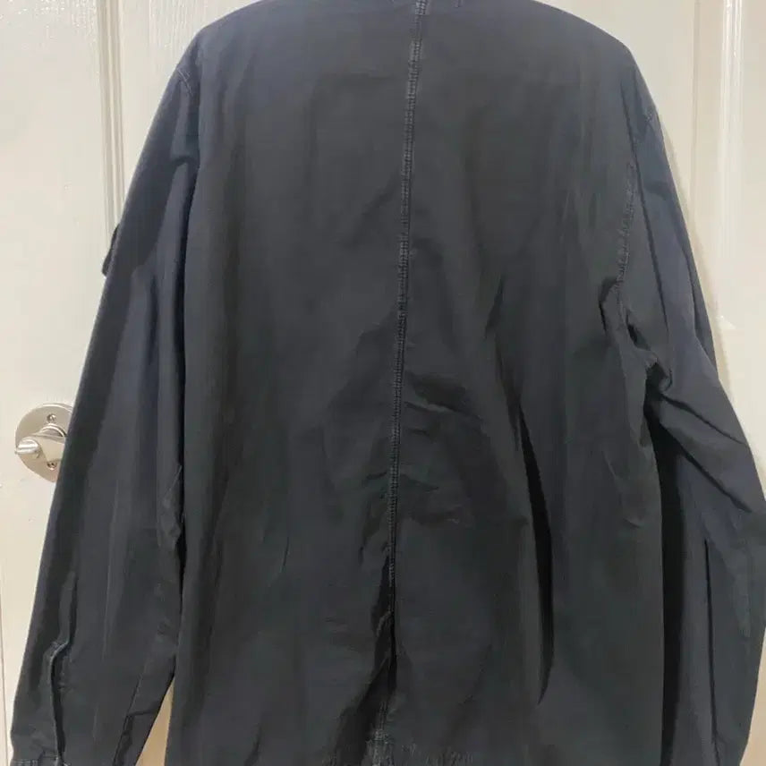 [BUNJANG] Stone Island Old Effect Overshirt Black XL / 스톤아일랜드 올드이펙트 오버셔츠 블랙 XL 100