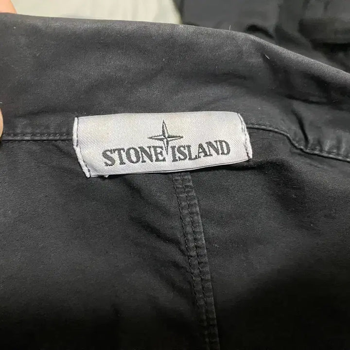 [BUNJANG] Stone Island Old Effect Overshirt Black XL / 스톤아일랜드 올드이펙트 오버셔츠 블랙 XL 100