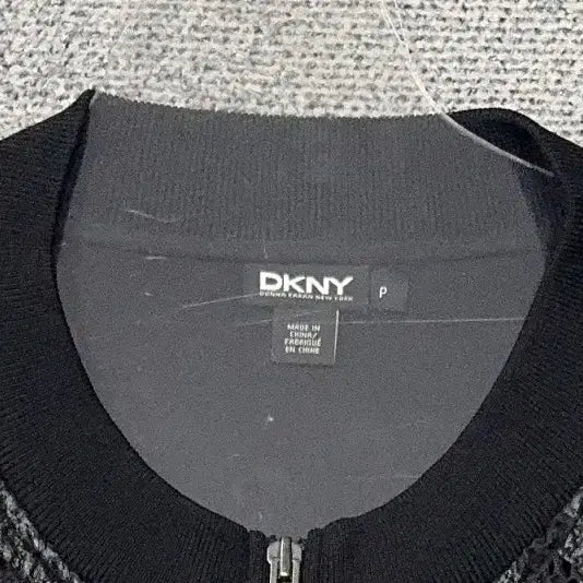 [BUNJANG] DKNY Vintage Black Leopard Print Jacket / DKNY 호피 빈티지 블랙 자켓 P